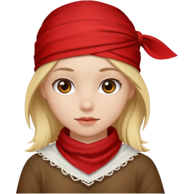 bandana girl emoji