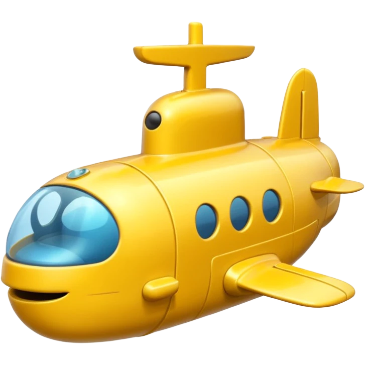 mini submarine in cartoon  emoji