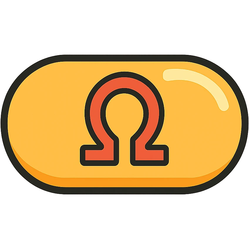 Omega-3 fish oil capsule, anti-inflammatory supplement emoji