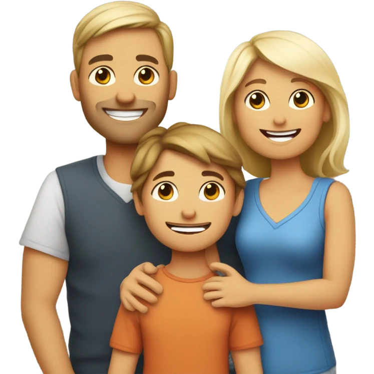 que la famille  emoji