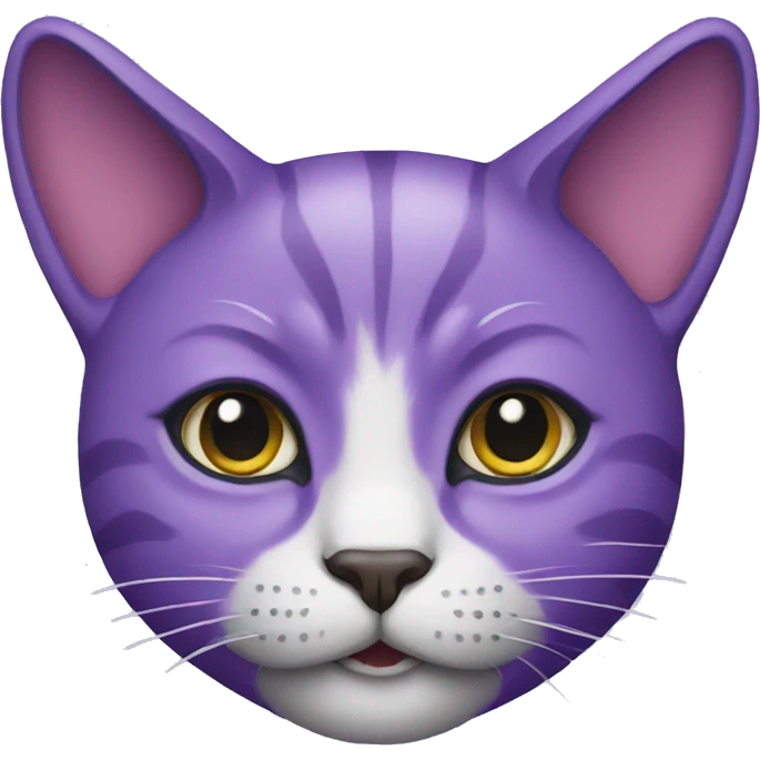 purple cat emoji