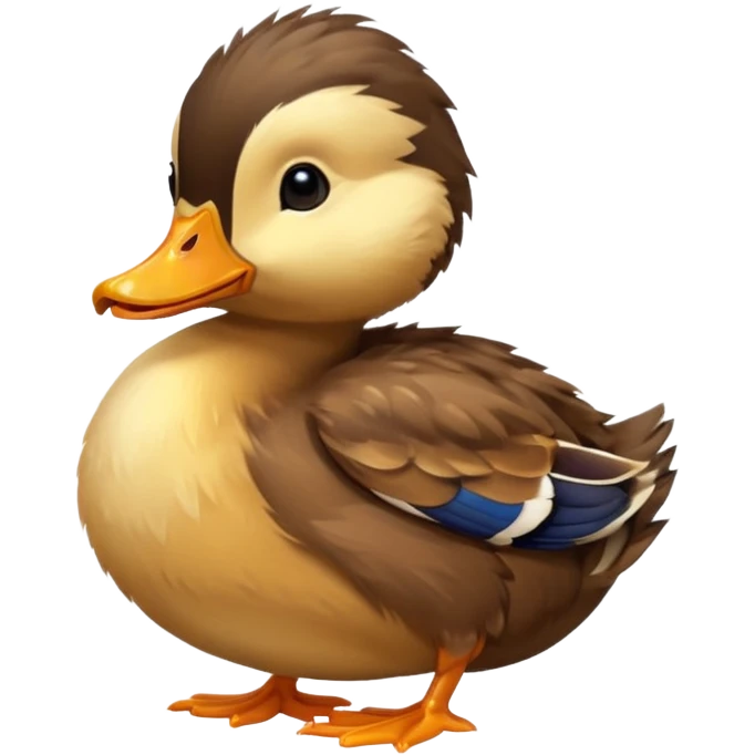 baby Mallard duck emoji