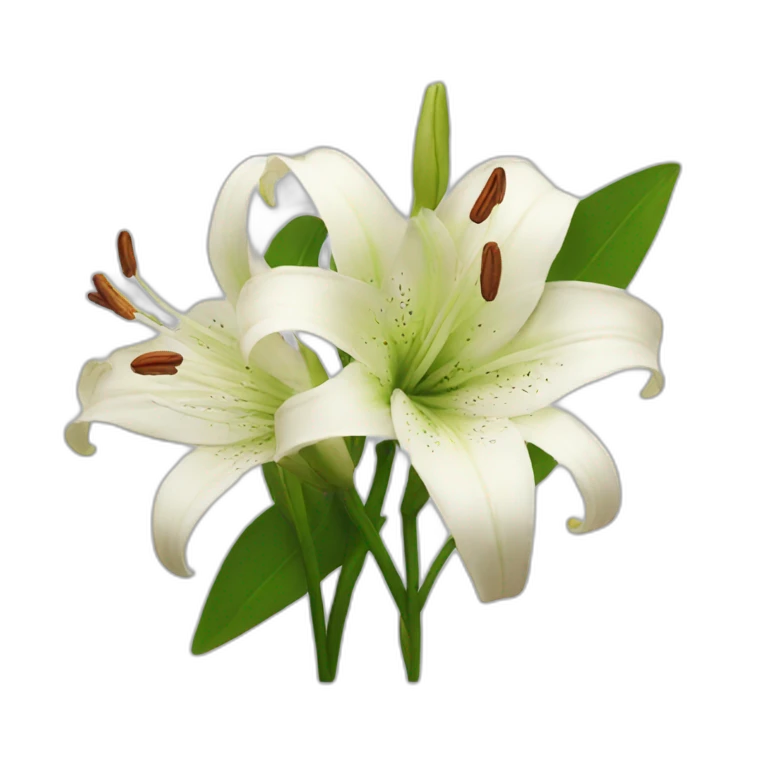Lilies emoji