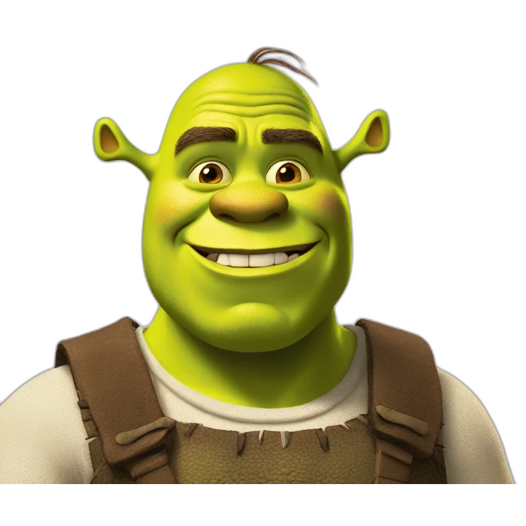 Shrek tumbs up emoji