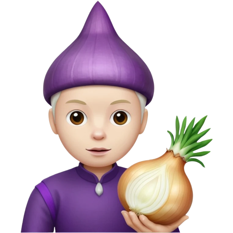 julliened onion emoji