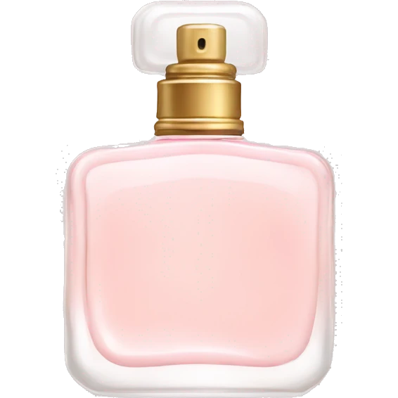 light pink perfume with vanilla emoji