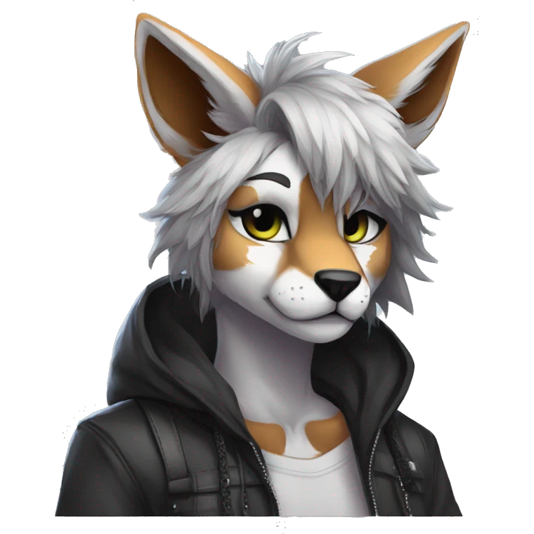 Edgy anthro furry by Falvie, LiLaiRa, AngieWolf emoji