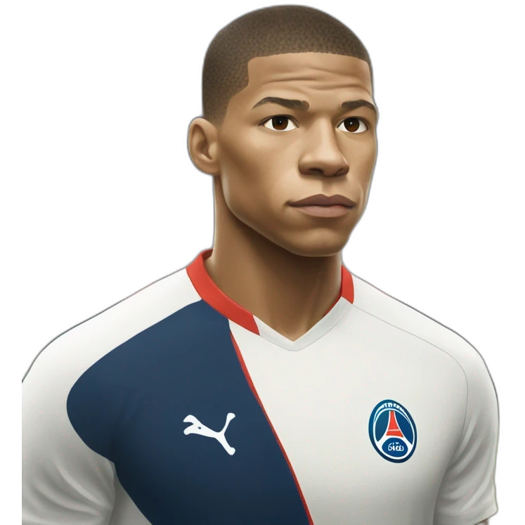 Mbappé qui court emoji