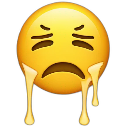 Real emoji crying face with tears  emoji