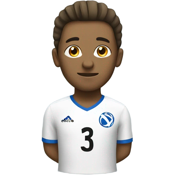 Soccer number 3 emoji