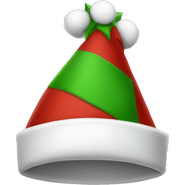 Christmas hat emoji