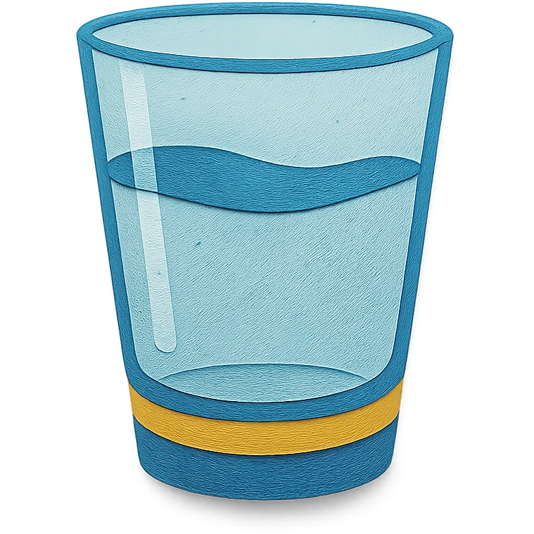 empty glass  emoji