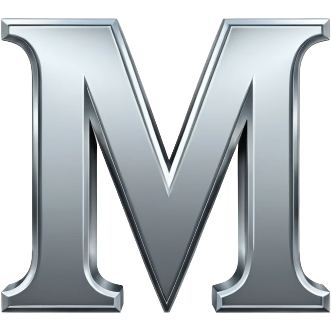 the letters M + v  emoji