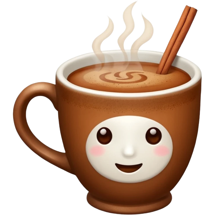 chai with cinnamon  emoji