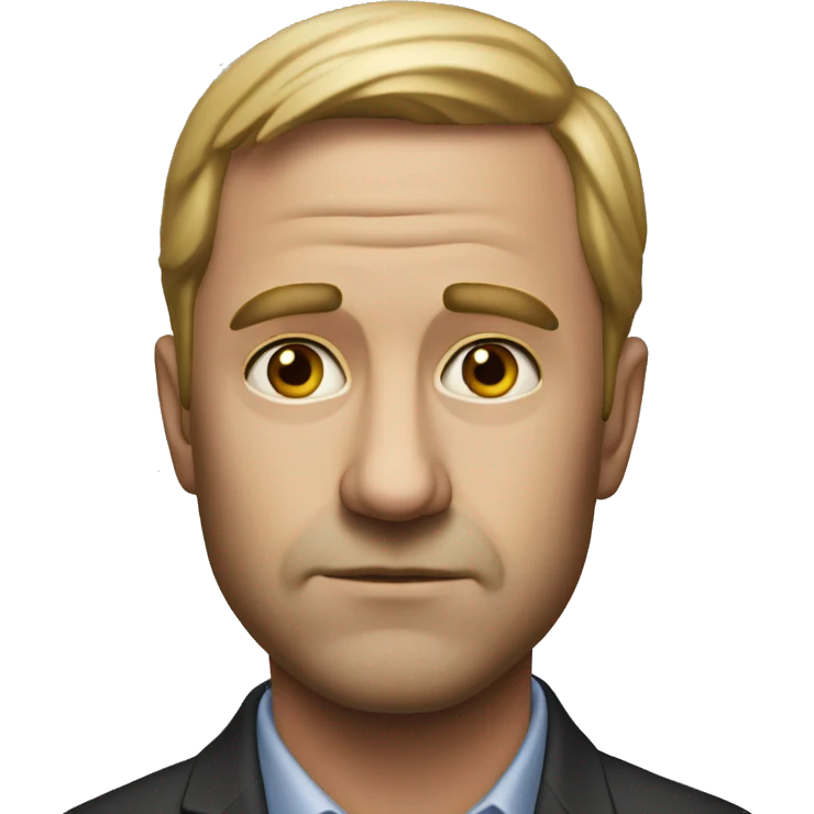 politic photorealistic serious emoji
