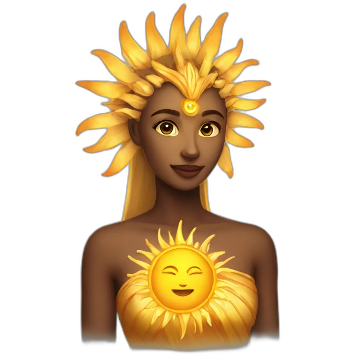 sun goddess emoji