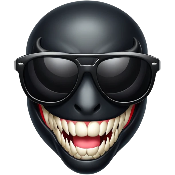 venom with sunglasses emoji