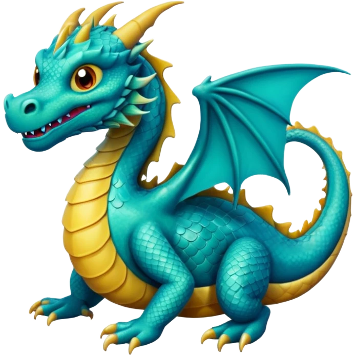 dragon in the sea emoji