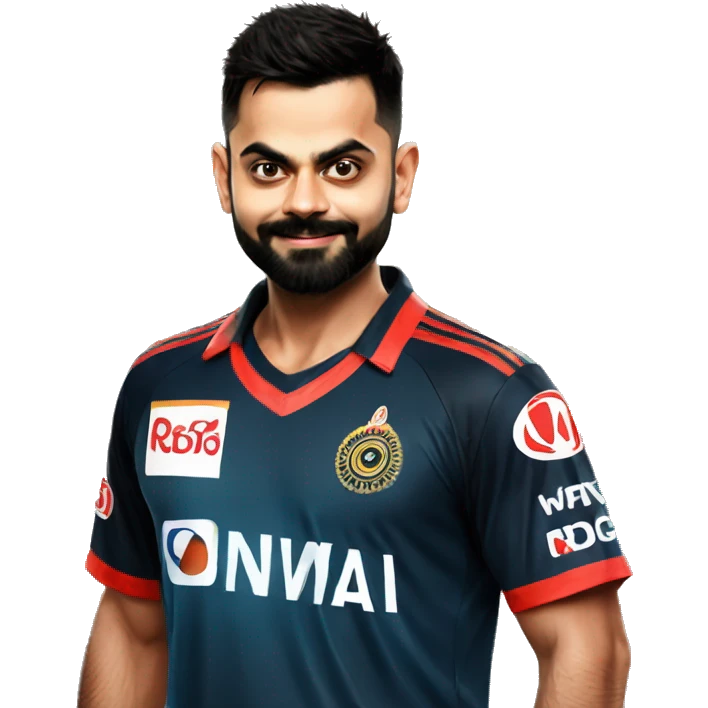  virat Kohli Wish Happy Birthday to Dhwani in RCB tshirt  emoji
