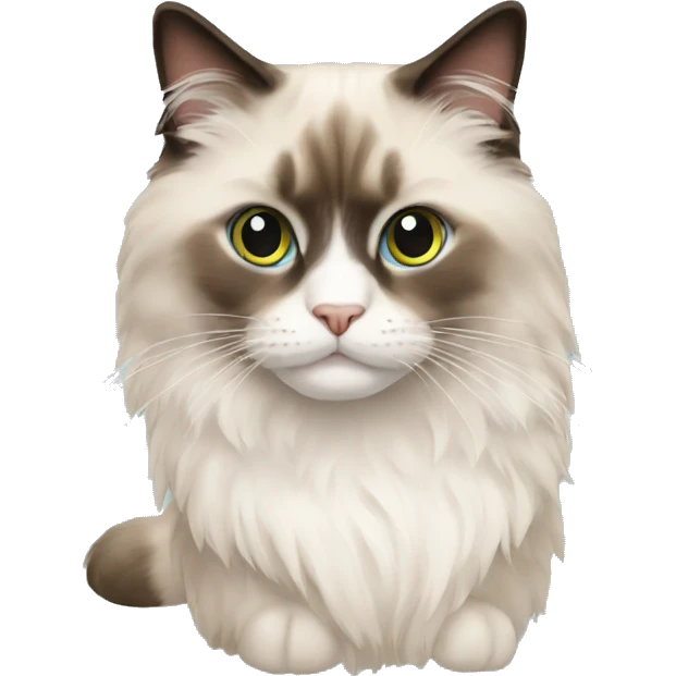 ragdoll cat emoji