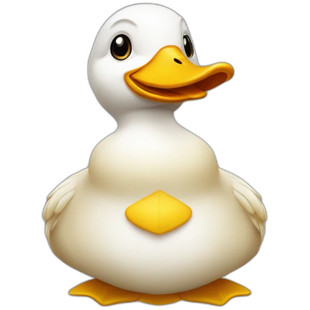 Canard et étoile de David emoji