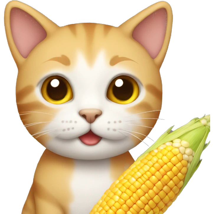 Cat corn  emoji
