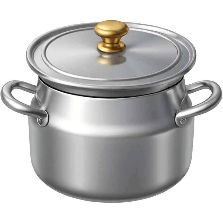 Only Pot Lid with a knob, no pot emoji