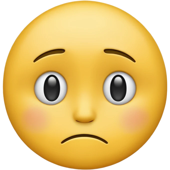 sad face emoji, classic style emoji
