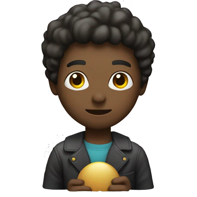 Human with a object promotion emoji