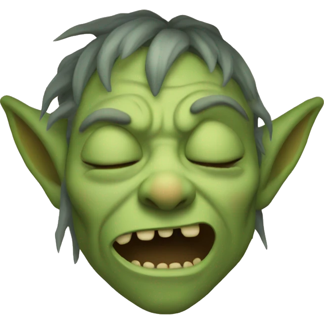 sleeping goblin emoji