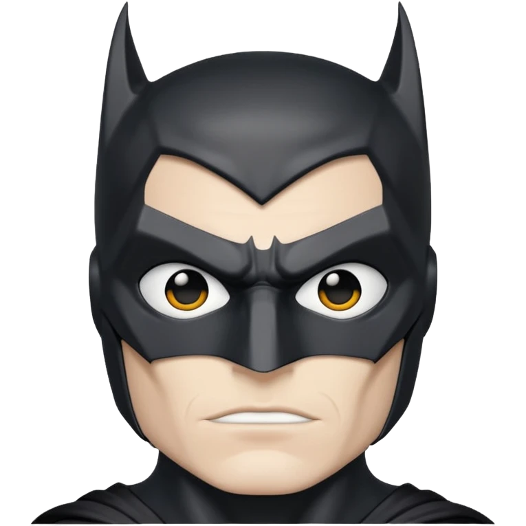 batman white emoji