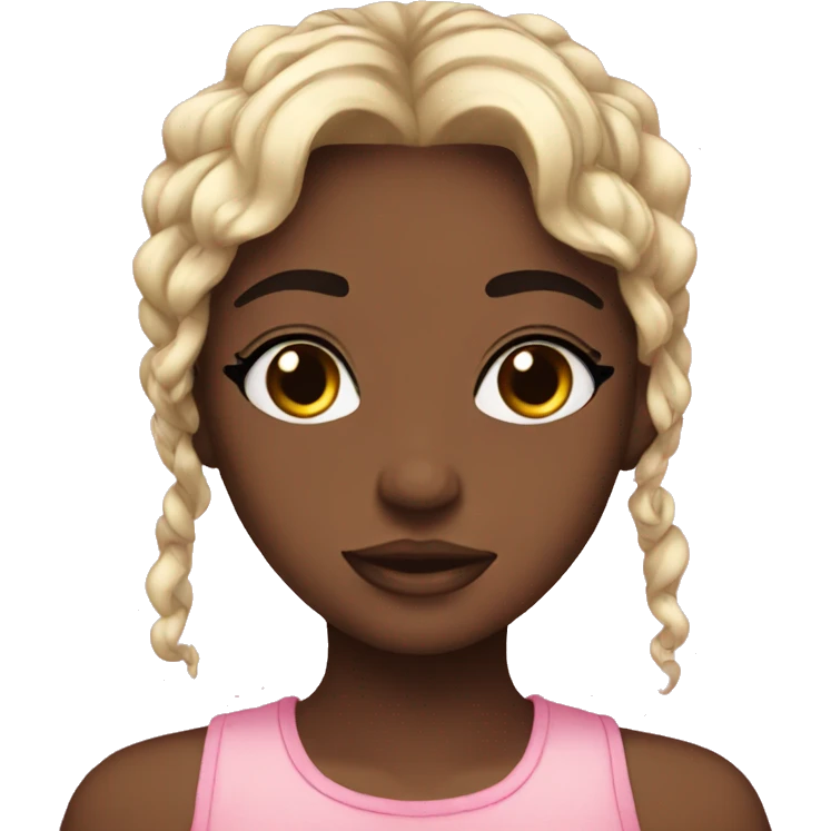 cute black girly aesthetic emoji emoji