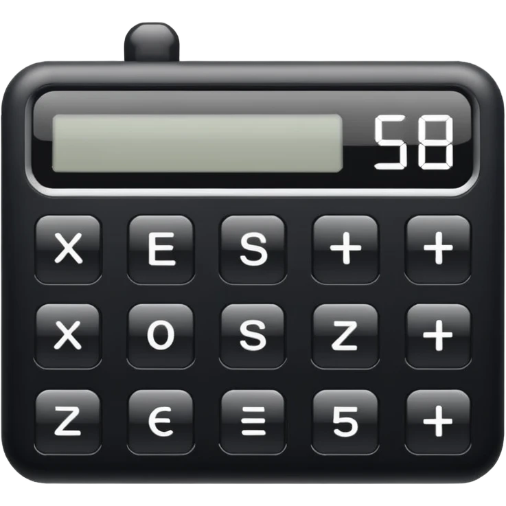 calculator digital  emoji
