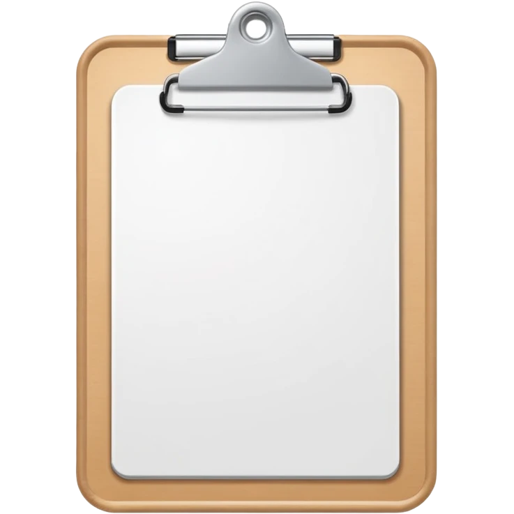 minimalistic clipboard emoji emoji