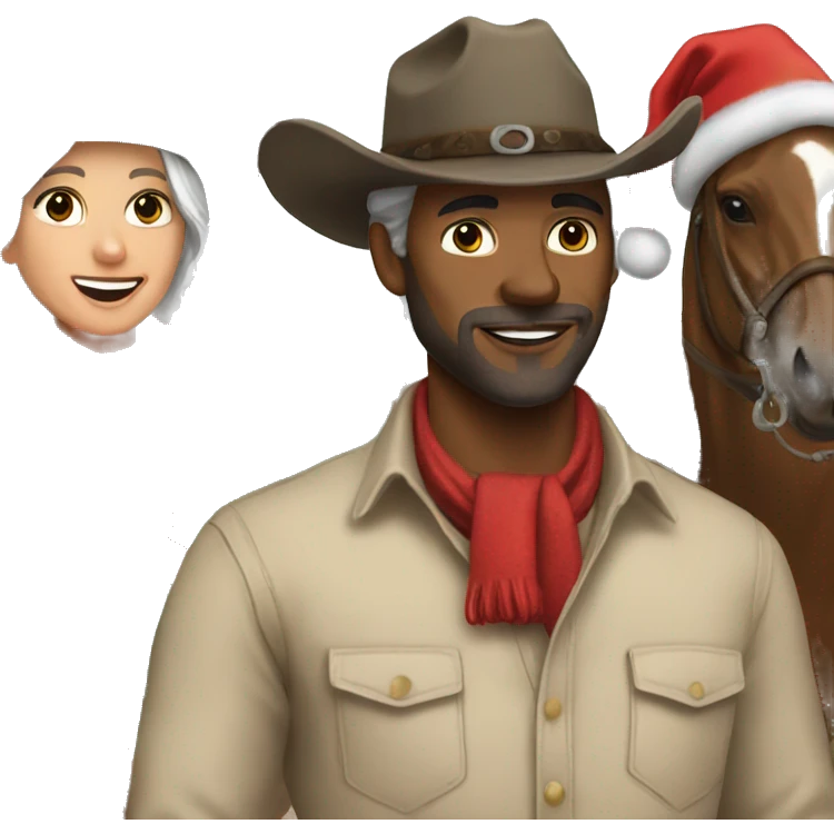 Western Christmas  emoji