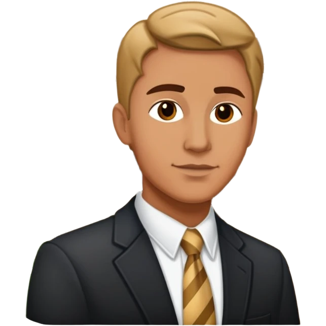 dean boyer in front of harper memorial library emoji