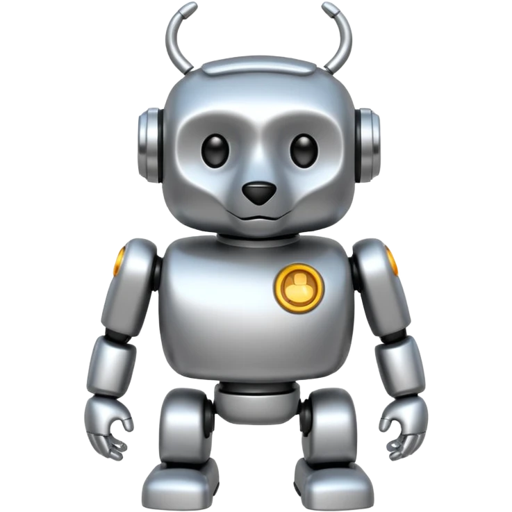 oso robótico con antenas emoji
