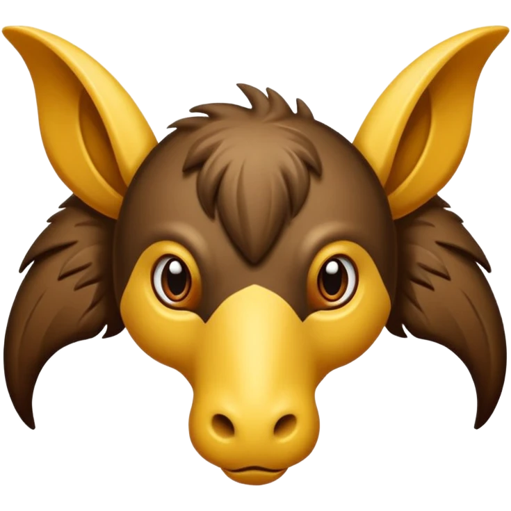 una quimera con 3 cabezas emoji