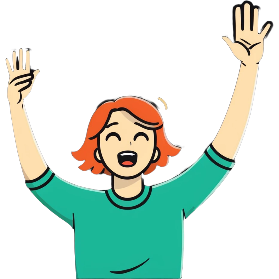 illustration of [man celebrating the singing of divorce papers] next to [crying woman] art influence emoji