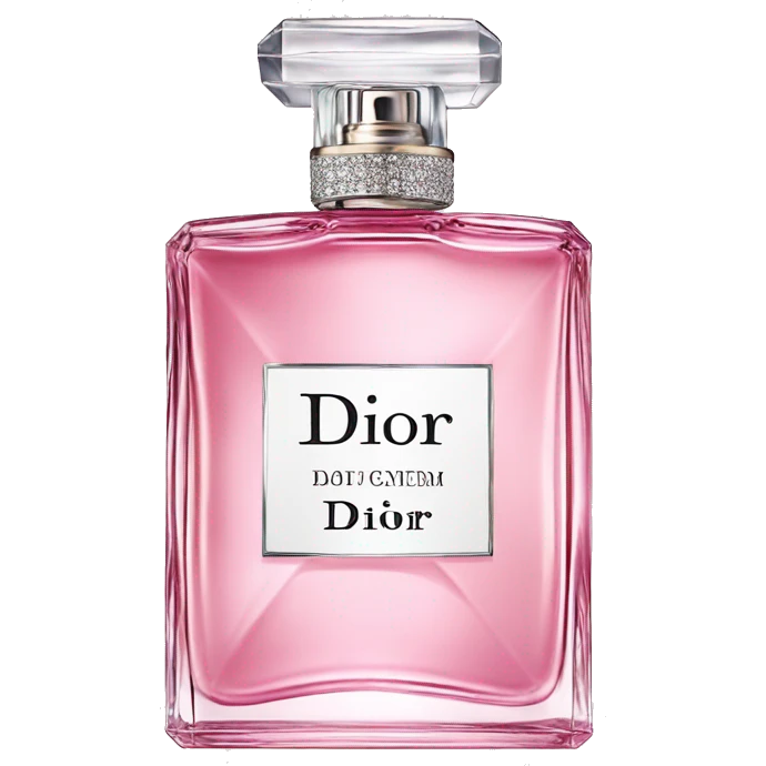 dior pink purfume emoji
