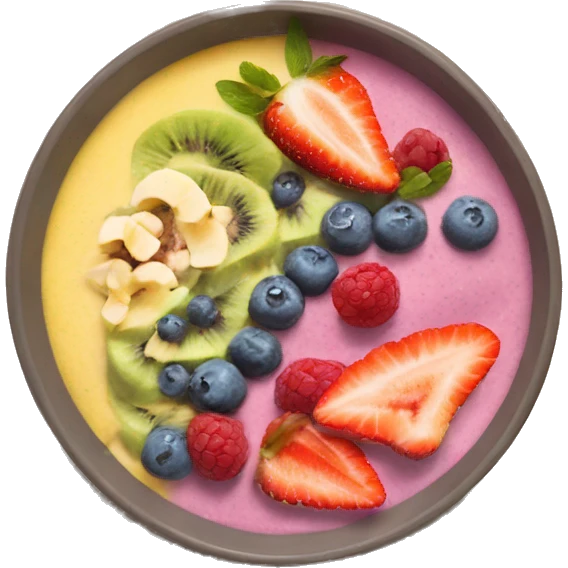 Smoothie bowl  emoji