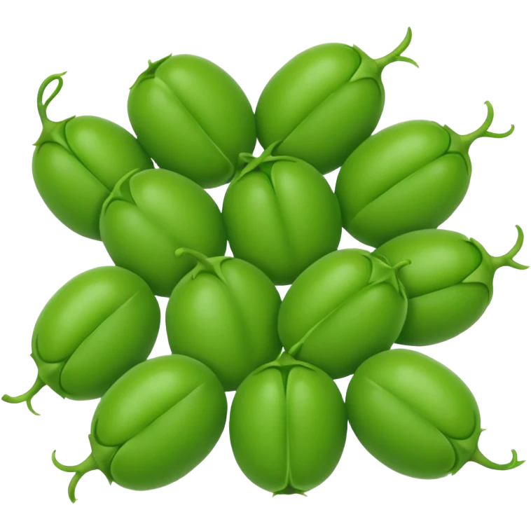 green peas emoji