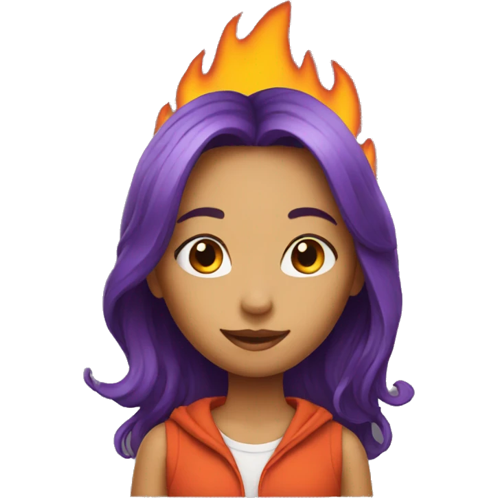 girl flame emoji