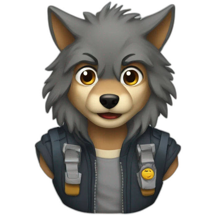 Wolf gang emoji