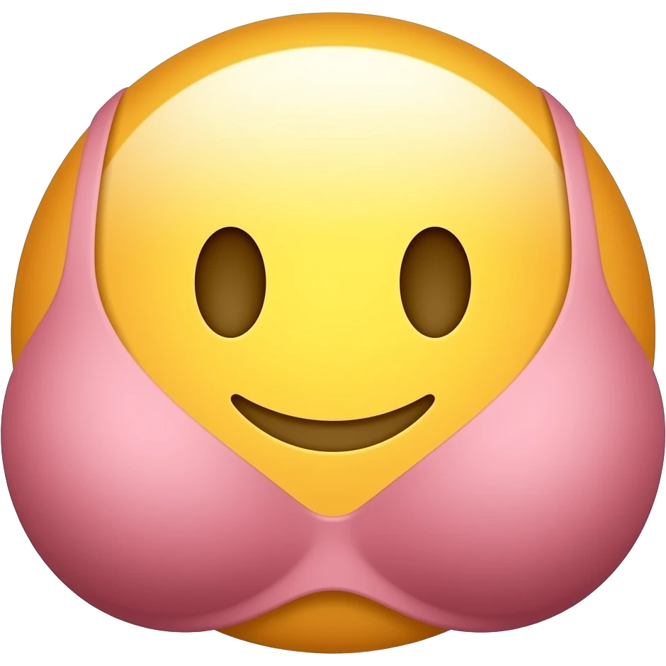 make me an emoji with a 34j bra size, but make them not wear a bra emoji