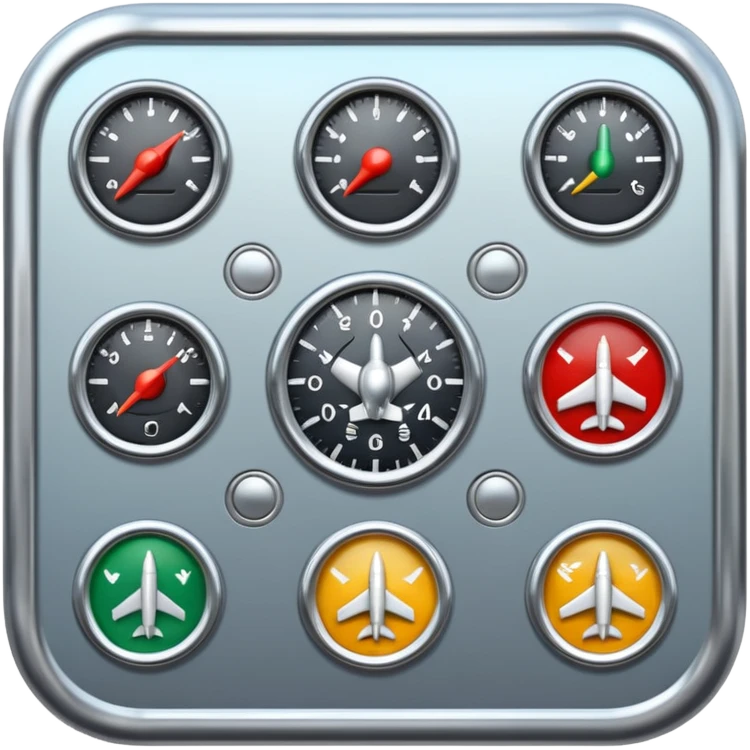 generate realistic autopilot for air plane
 emoji