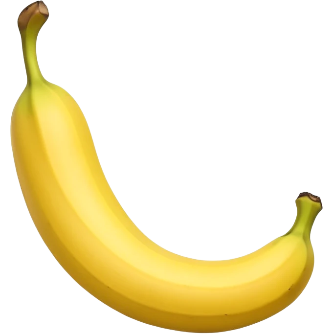 Funny banana emoji