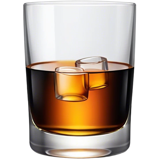 Black whiskey emoji