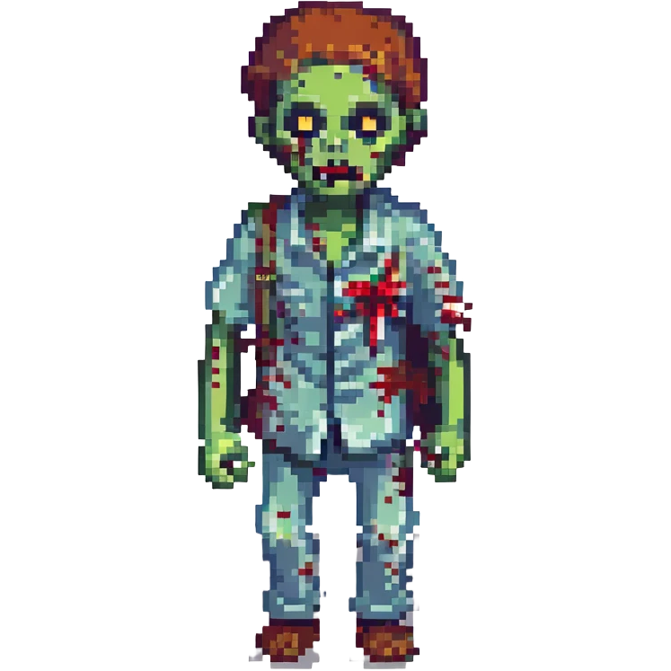 a zombie from the game DAYZ emoji