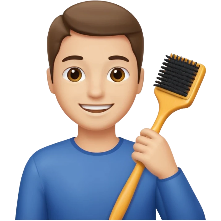 Brushing off my shoulder cause I said I’m the best emoji